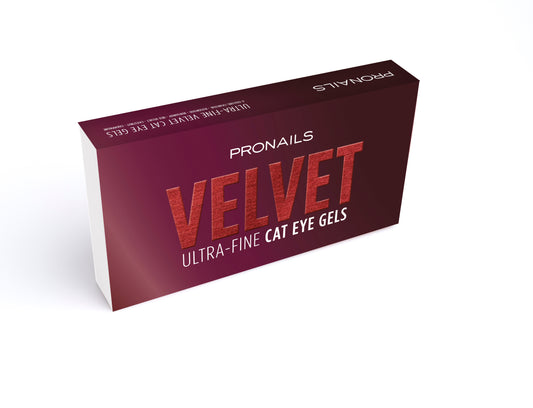 Ultra-Fine Velvet Cat Eye Gels 6x 10 ml