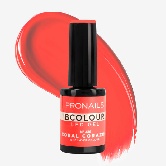 BColour 416 Coral Corazon 10ml
