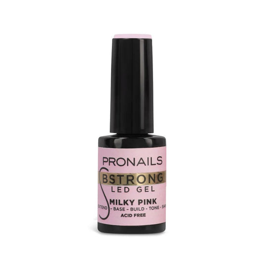 BStrong LED Gel Milky Pink 14 ml
